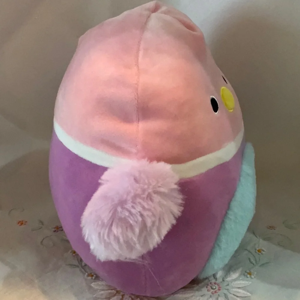 Squishmallows Lilibet 8” Duck Pink Blue NWT Easter Basket Boxlunch Pastel